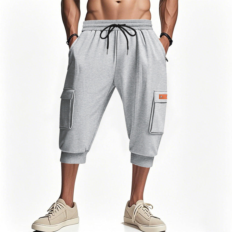 Herren Cargo-Shorts mit elastischem Bund und praktischen Seitentaschen Heidi-Mode