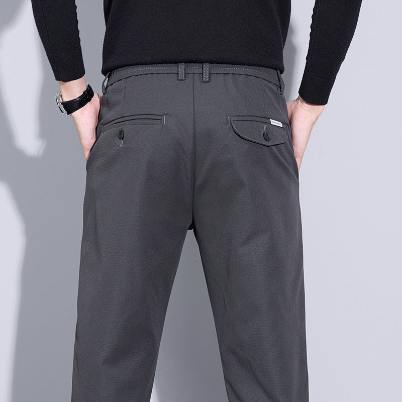 Herren Elegante Anzughose mit Struktur