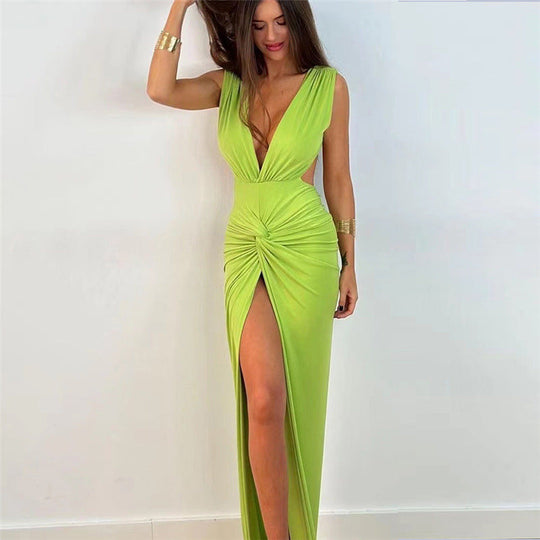 Heidi-Mode | Fantasievolle Rückenfreie Kleid Hollie