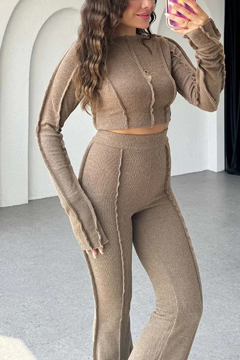 Damen Set aus Strickwaren Heidi-Mode