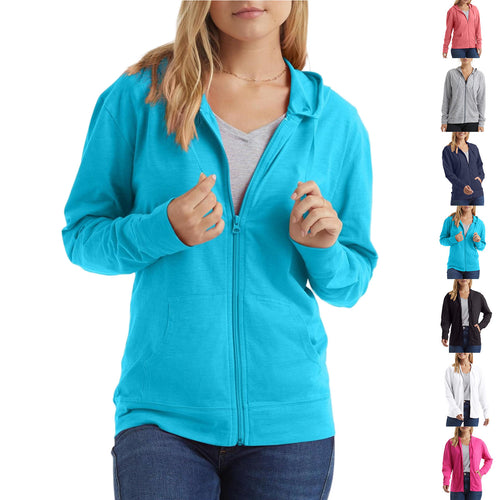 Damen Kapuzenjacke aus atmungsaktivem Material Heidi-Mode
