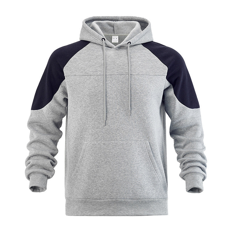 Herren Kapuzensweater mit ergonomischem Schnitt und strukturiertem Obermaterial Heidi-Mode