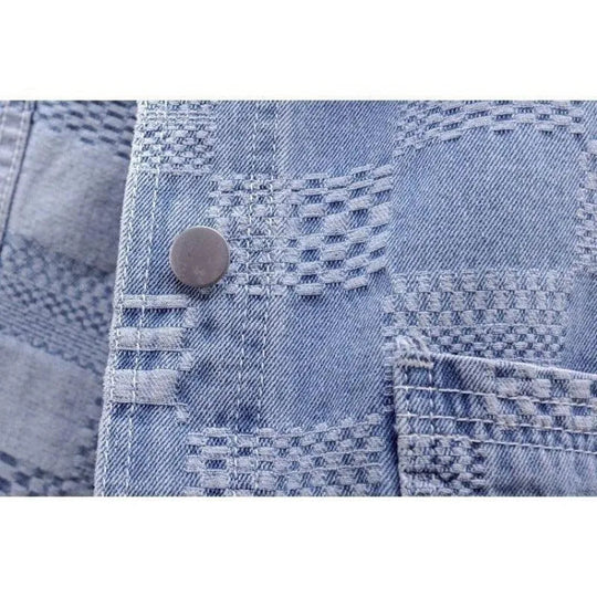 Heidi-Mode | Kurze Jeansjacke mit Matrosenkragen