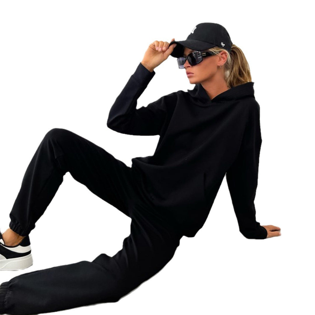 Damen Oversized Hoodie-Trainingsanzug Heidi-Mode