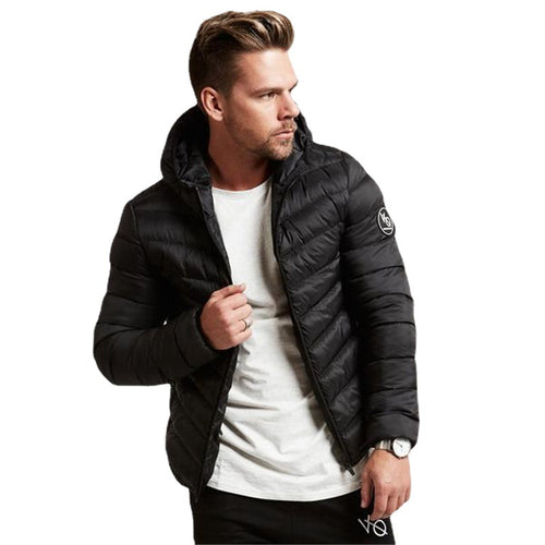 Herren leichte Daunenjacke Heidi-Mode