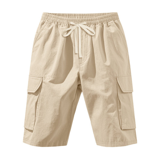 Herren Cargo-Shorts mit elastischem Bund und praktischen Seitentaschen Heidi-Mode 1757709064