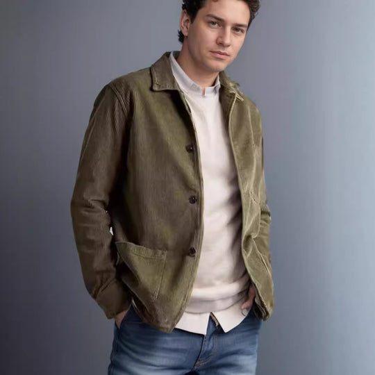 Damen lässige Kordjacke Heidi-Mode