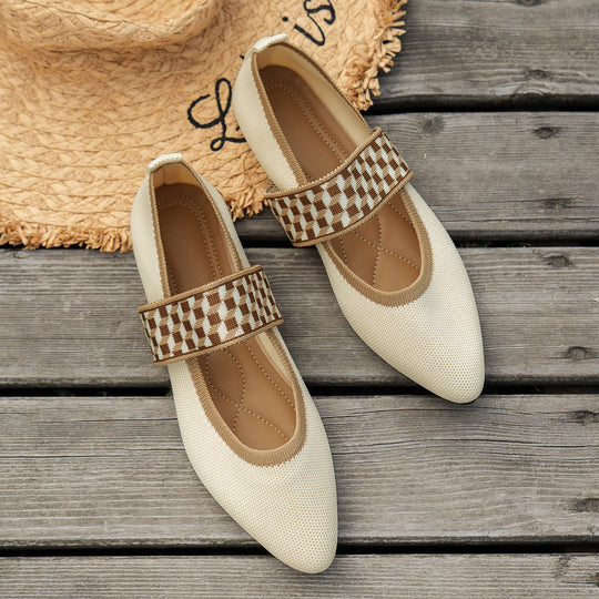 Damen elegante Sling-Ballerinas mit komfortabler Bandage Heidi-Mode