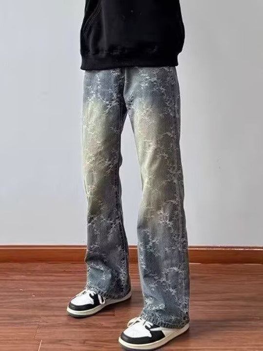 Herren modische Destroyed Jeans Heidi-Mode