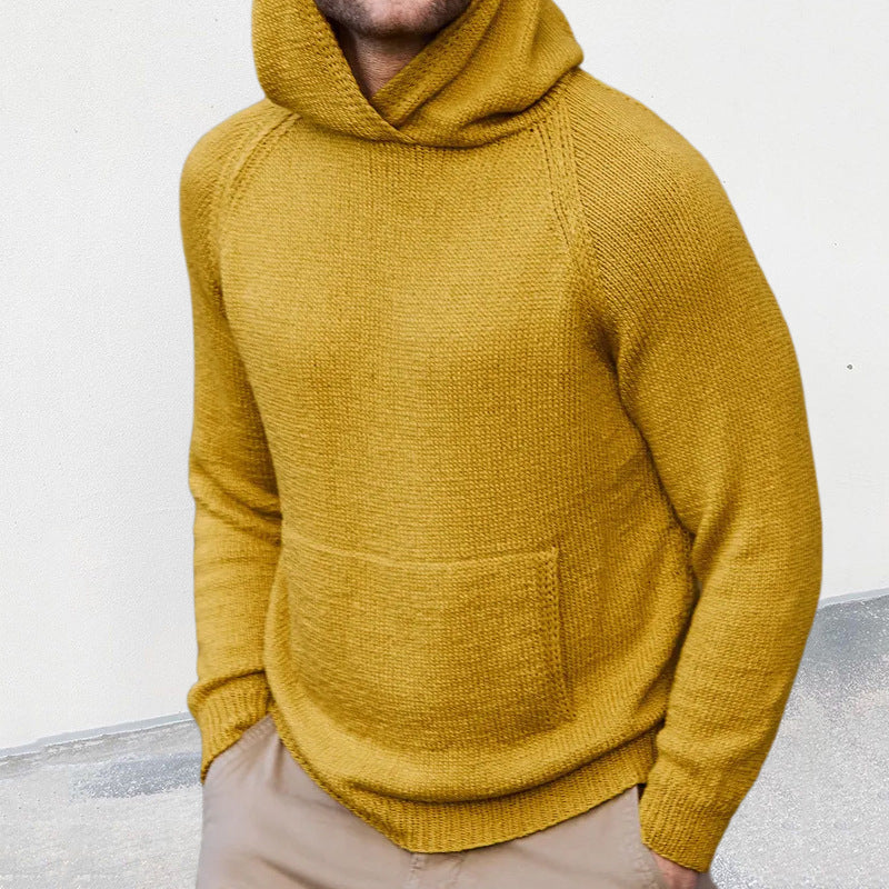 Herren lässiger Kapuzenpullover Heidi-Mode