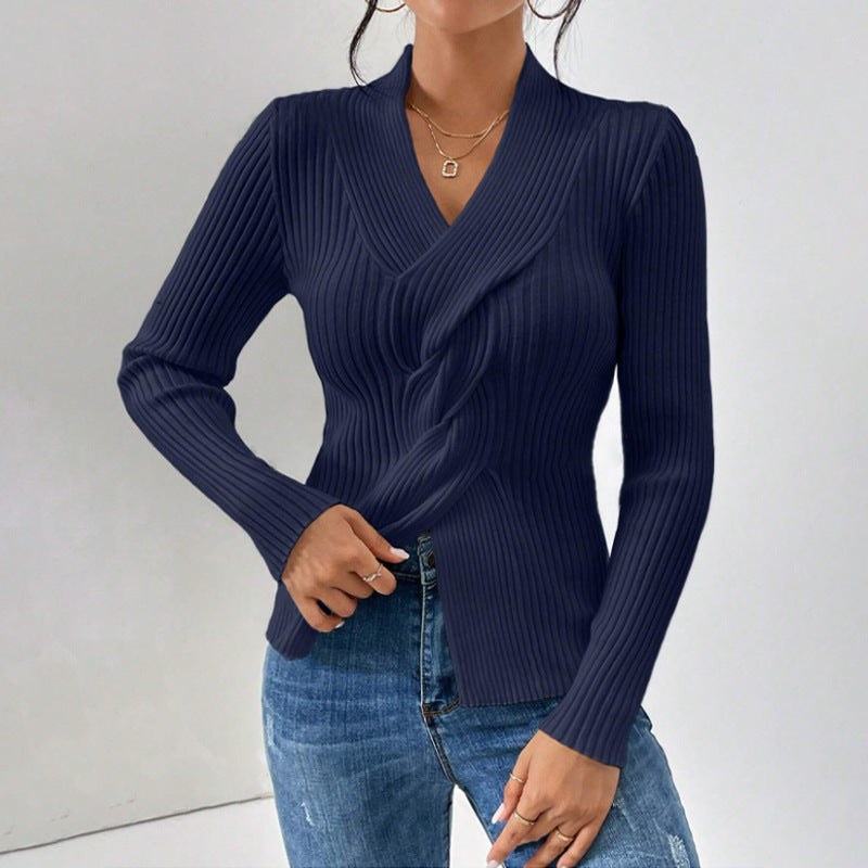 Damen eleganter Strickblazer Heidi-Mode