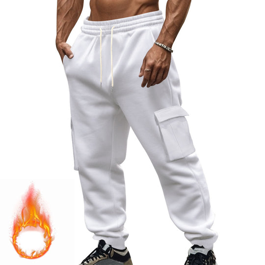 Herren Cargo-Jogginghose mit seitlichen Taschen und komfortablem Schnitt Heidi-Mode