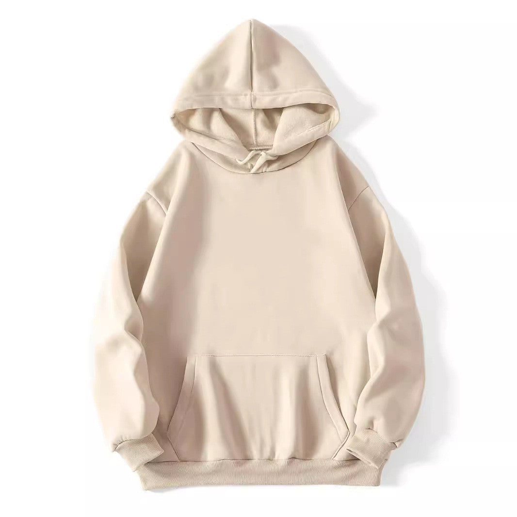 Damen Oversized Kapuzenpullover mit Kängurutasche Heidi-Mode