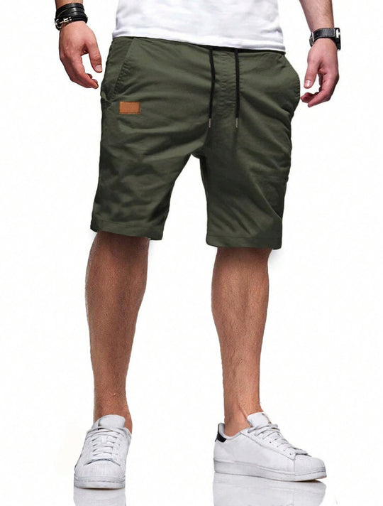 Herren bequeme Sport Shorts mit praktischen Taschen und elastischem Bund Heidi-Mode