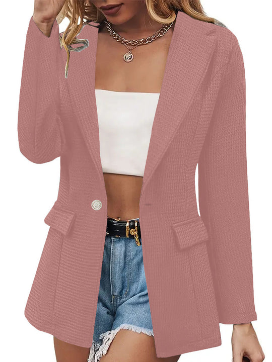 Damen Elegante und bequeme Blazerjacke Heidi-Mode