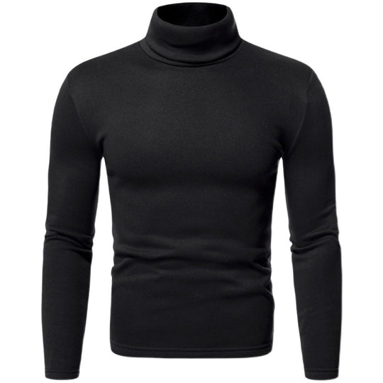 Herren Rollkragenpullover aus hochwertigem Stoff Heidi-Mode