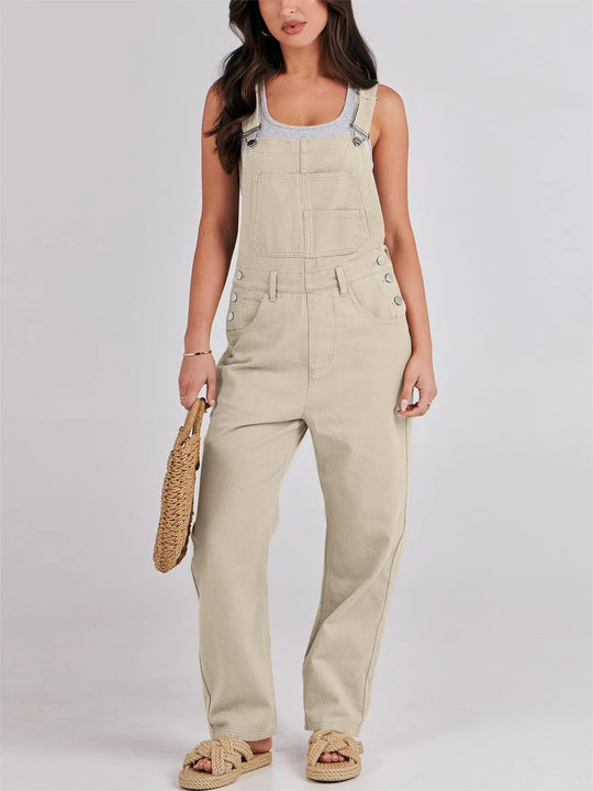 Damen Lässige und bequeme Latzhose Heidi-Mode