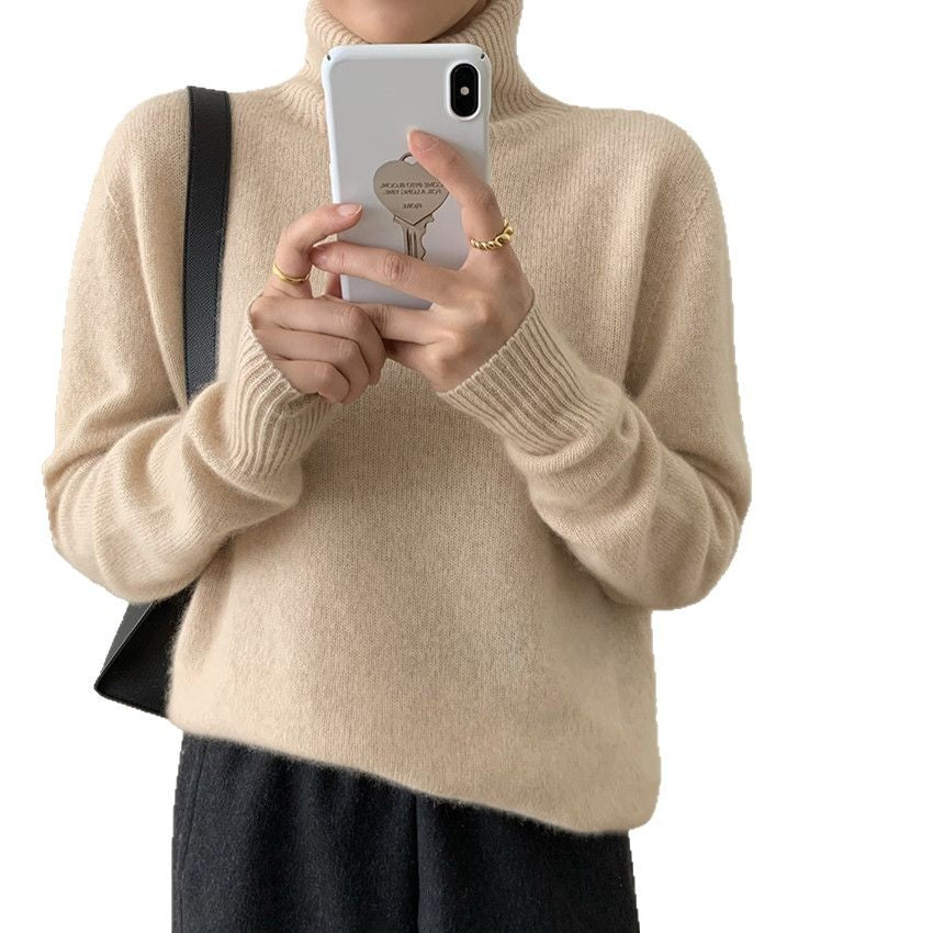 Damen Pullover aus hochwertiger Mischung Heidi-Mode