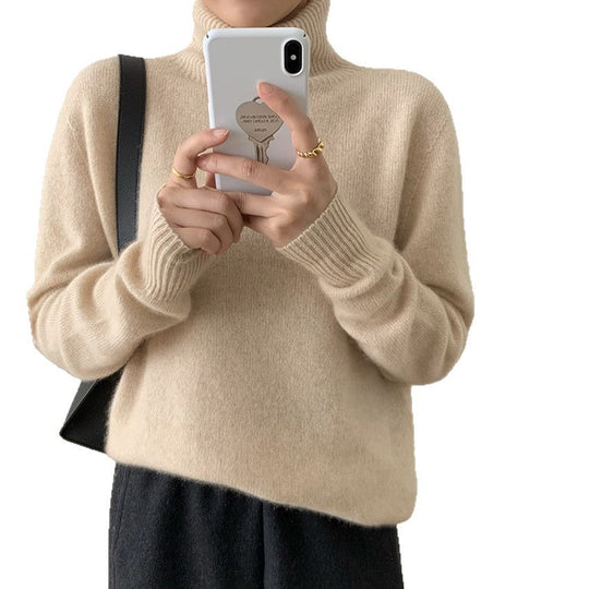 Damen Pullover aus hochwertiger Mischung Heidi-Mode