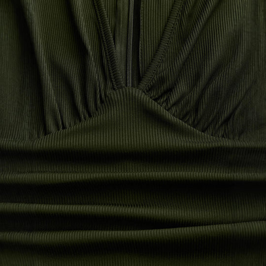 Damen Overall mit transparenten Puffärmeln Heidi-Mode