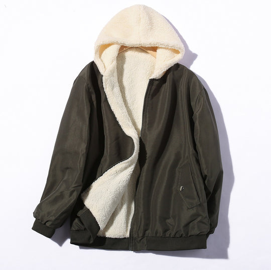 Damen Kuschelige Fleece-Jacke Heidi-Mode