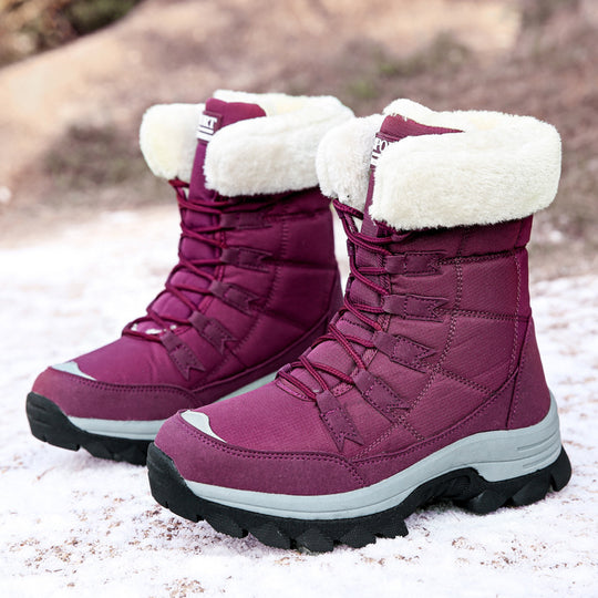 Damen Thermo-Winterstiefel mit isolierendem Innenfutter und rutschfester Sohle Heidi-Mode