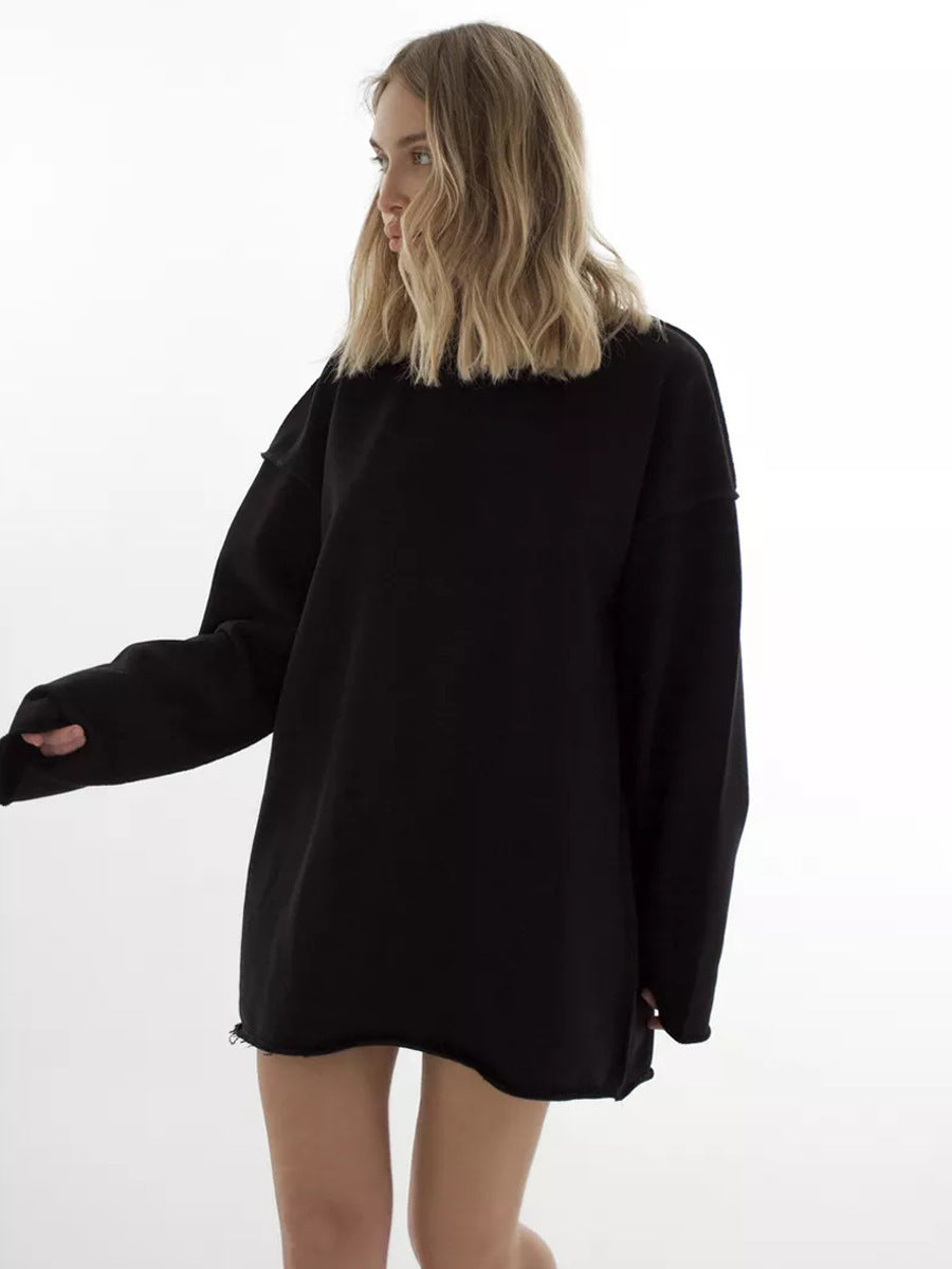Damen Oversized Sweatshirt Heidi-Mode