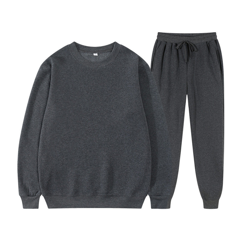 Damen Sportlicher Sweat-Anzug mit komfortablem Schnitt und elastischem Bund Heidi-Mode