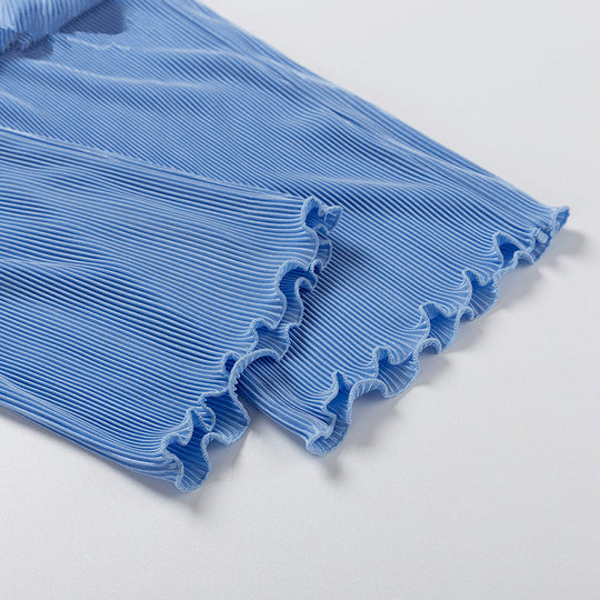 Heidi-Mode | Grauen Damen Komplett mit weitem Bein