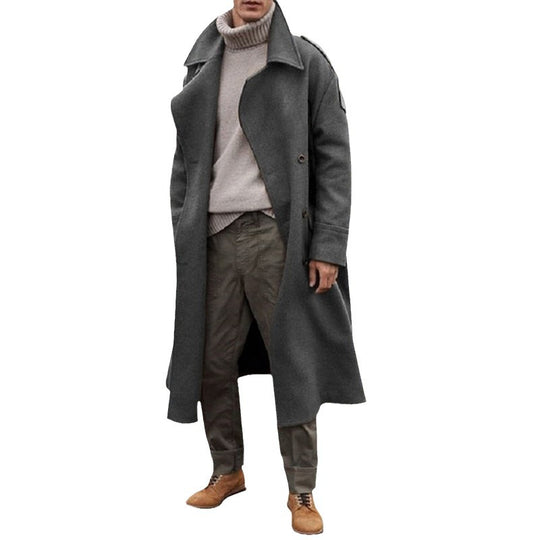 Herren langer Trenchcoat Heidi-Mode