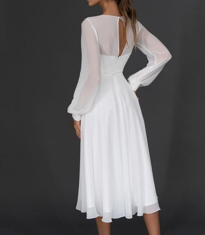 Elegantes Flatterkleid