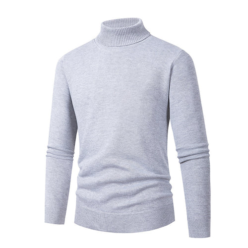 Herren eleganter Rollkragenpullover aus hochwertigem Material Heidi-Mode