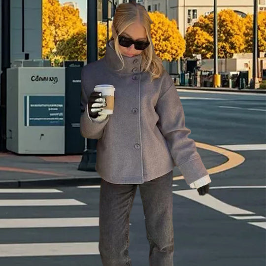 Damen modische Übergangsjacke Heidi-Mode