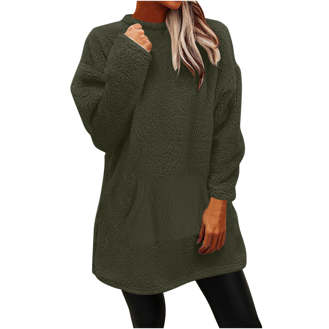 Damen Kuscheliger Oversize-Pullover Heidi-Mode