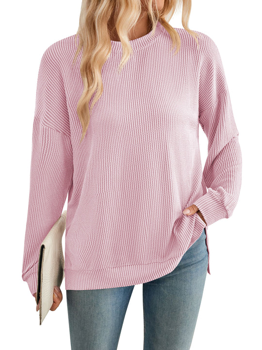 Damen lässiger Strickpullover Heidi-Mode