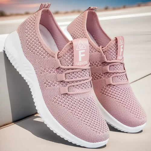 Damen atmungsaktive Sneaker in modischem Design Heidi-Mode