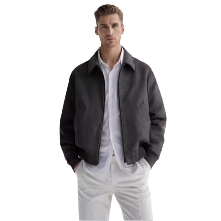 Damen Fleece-Bomberjacke mit praktischen Seitentaschen und modernem Schnitt Heidi-Mode