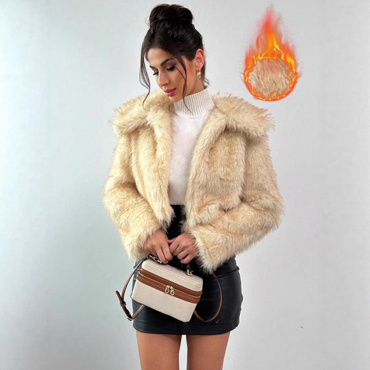 Damen Kunstpelzjacke Heidi-Mode