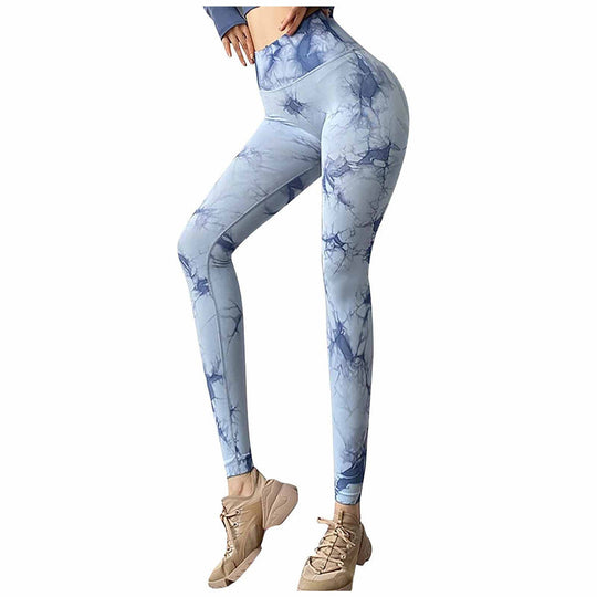 Heidi-Mode | Damen Stretchy Gemusterte Knöchellange Leggings