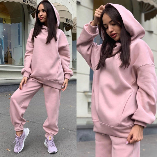 Heidi-Mode | Zweiteiliges Sport Hoodie Sweatpants Set