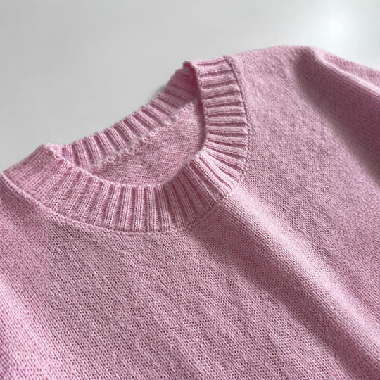 Damen lässiger Oversized Pullover Heidi-Mode