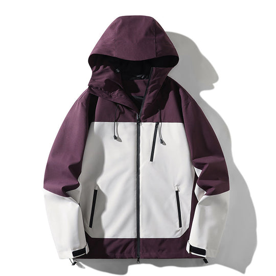 Damen technische Allwetterjacke mit vielseitigem Kapuzendesign und verstellbaren Belüftungsöffnungen Heidi-Mode