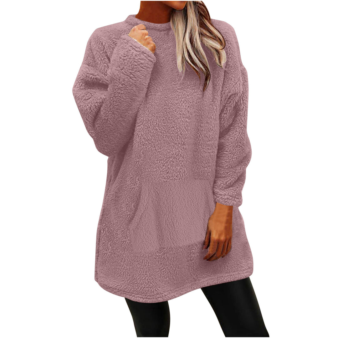 Damen Kuscheliger Oversize-Pullover Heidi-Mode