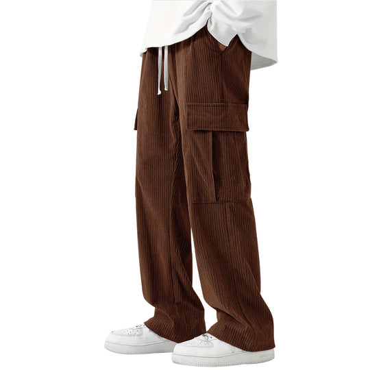Herren Kord Cargo-Hose Heidi-Mode