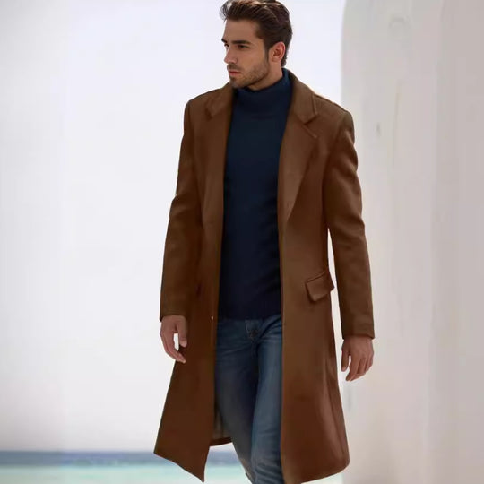 Herren stilvoller Longblazer Heidi-Mode