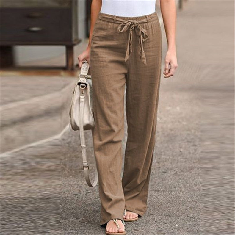 Heidi-Mode | Hosen mit Geradem Bein und Elastischem Bund