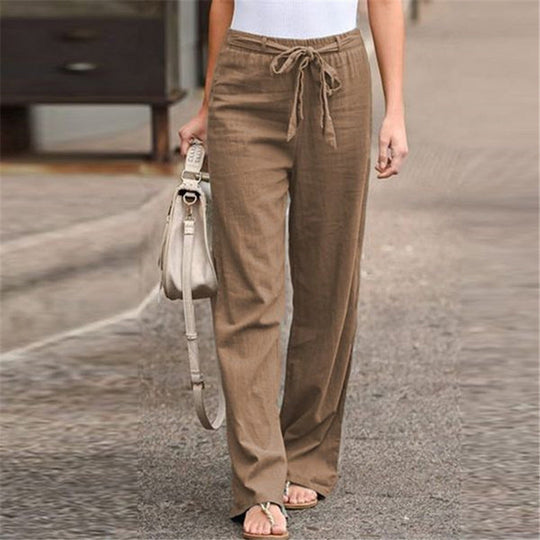 Heidi-Mode | Hosen mit Geradem Bein und Elastischem Bund