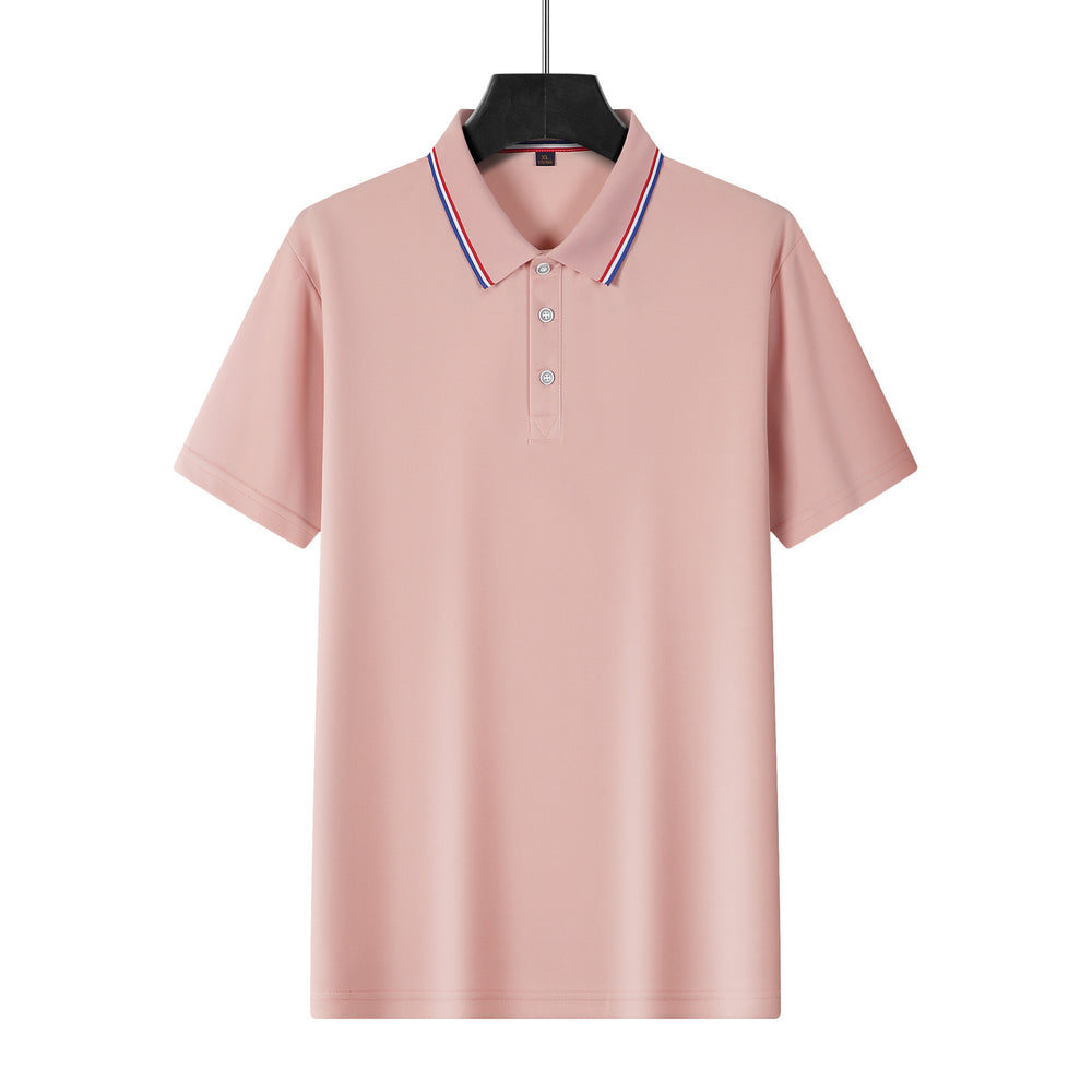 Herren Poloshirt mit atmungsaktiver Struktur und stilvollem Farbdesign Heidi-Mode