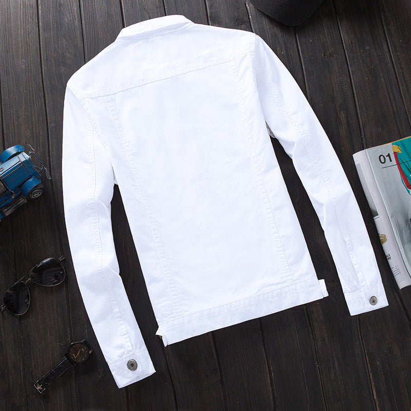 Damen Jean-Jacke mit modernem Schnitt und praktischen Taschen Heidi-Mode