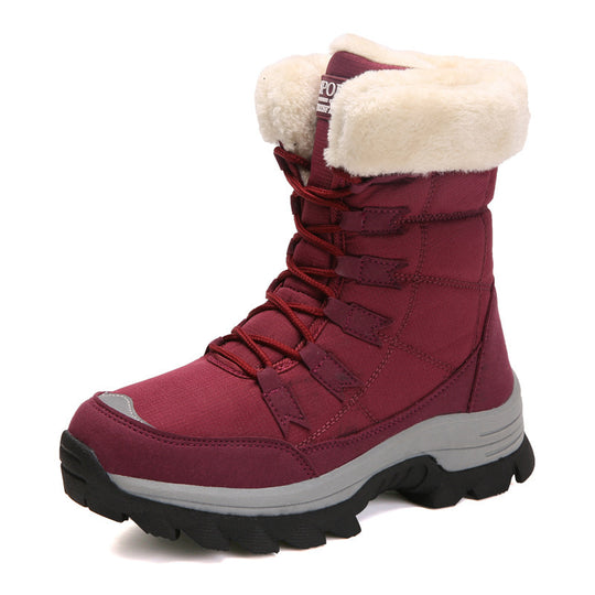 Herren Isolierte Wasserdichte Schnee Wanderstiefel Heidi-Mode